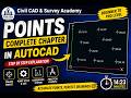 🔥 AutoCAD Points Command Tutorial | Complete Points Chapter in CAD for Beginners#autocadblocks