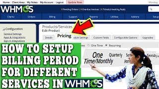 HOW TO SETUP BILLING PERIOD FOR DIFFERENT SERVICES IN WHMCS? [STEP BY STEP]☑️