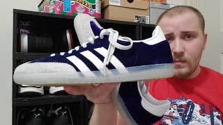 Review of the adidas samba 420 - YouTube