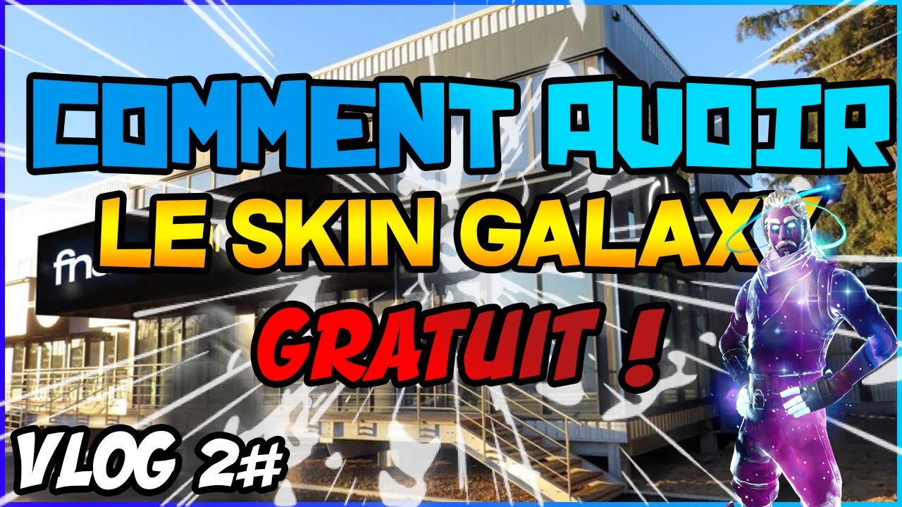 COMMENT AVOIR LE SKIN GALAXY GRATUITEMENT (Dans un magasin à la FNAC