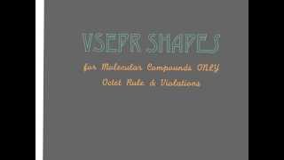 VSEPR Shapes