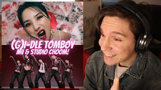 DANCER REACTS TO (G)I-DLE | 'TOMBOY' MV & Studio Choom [Be Original]