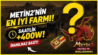 🔥 THE BEST METIN2 FARM! 💰 400W  PER HOUR 💰 INCREDIBLY SIMPLE! 🔥 | METIN2 TR BAGJANAMU