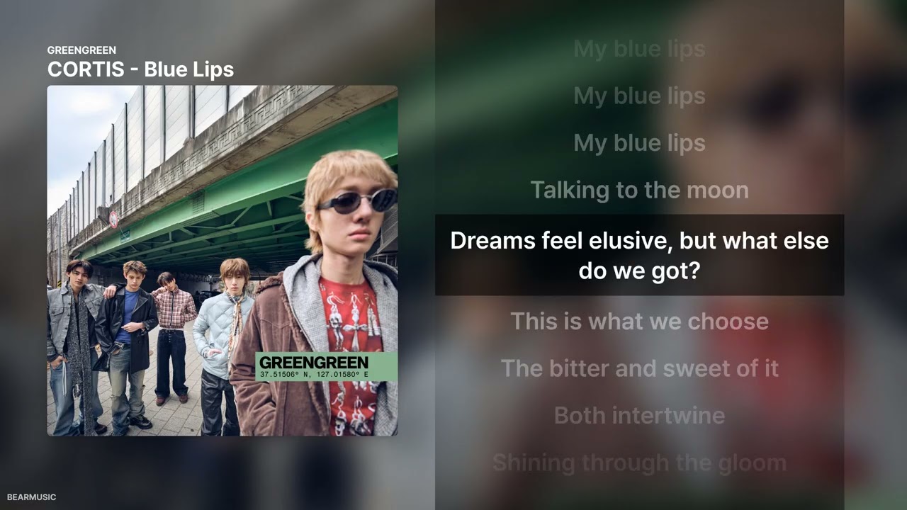 CORTIS - Blue Lips [GREENGREEN]ㅣ가사/Lyrics