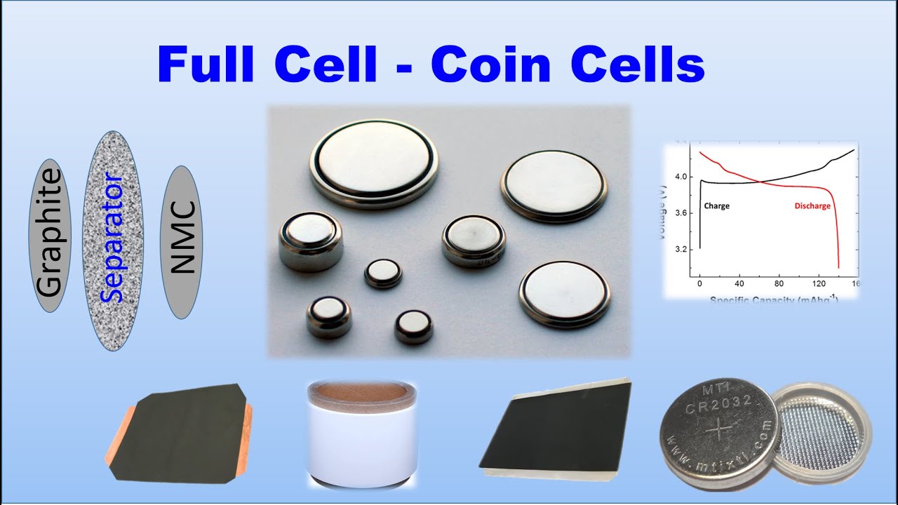 Assembly of Full Cell (Coin Cell) in the Lab - YouTube