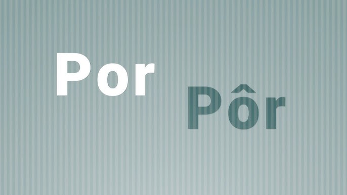 Poder ou puder - Qual é a forma correta? 