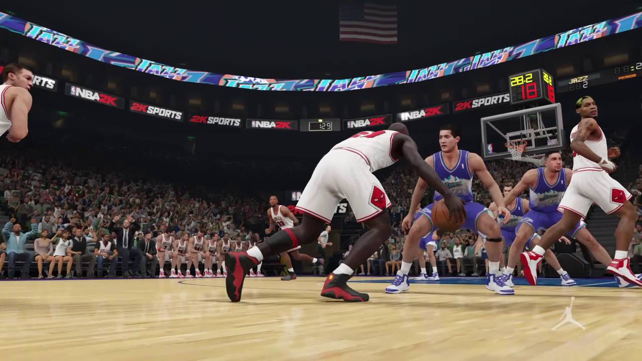 Michael Jordan player of the game