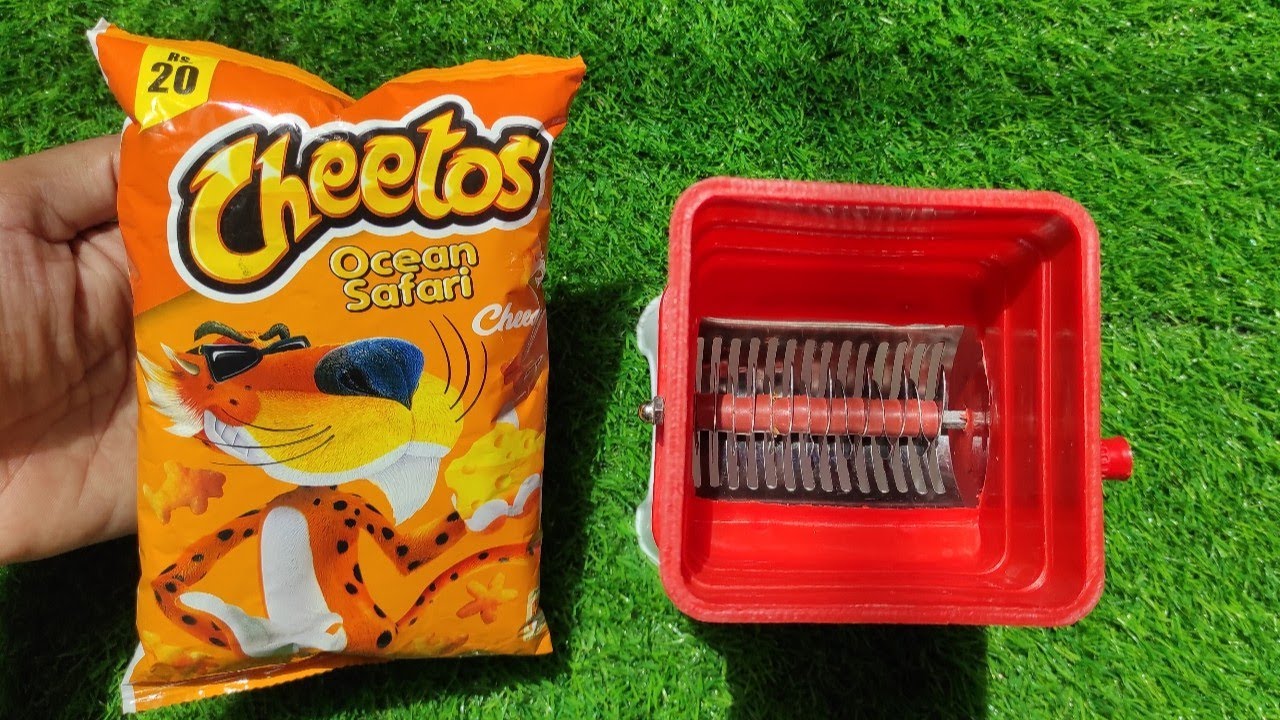 Cheetos Vs meat grinder | Experiment |ASMR