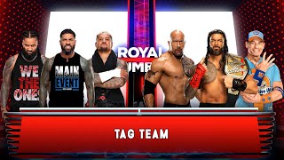 The Usos + Solo Sikoa vs. The Rock + Roman Reigns + John Cena | WWE 2K23 | Ultra Graphics | RTX 4090