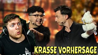 DAS hat er VORAUSGESAGT!? ? Zauberer reagiert auf AGT - Dustin Tavella und Mat Franco