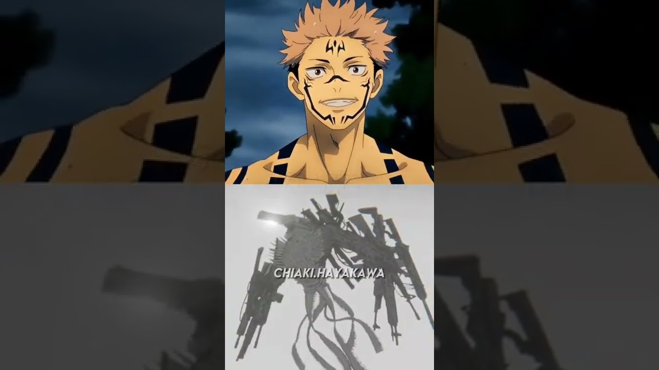 15F Sukuna vs Gun Devil 20% | Jujutsu Kaisen - Chainsaw Man Anime