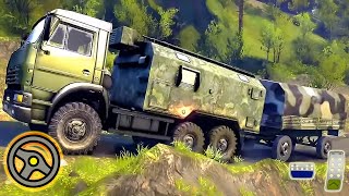Army Truck Driving Offroad Simulator - Mountain Trucks Driver | Android Gameplay screenshot 4