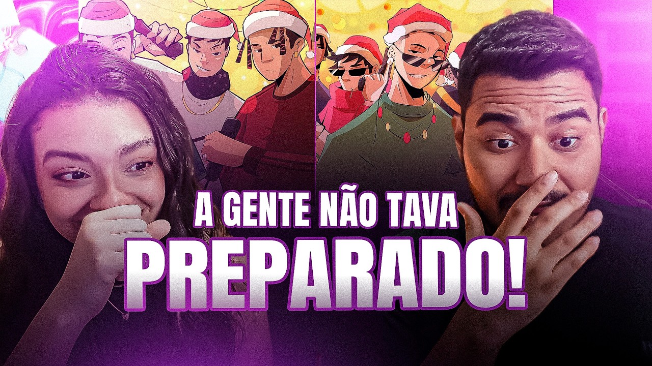 CASAL REAGE 2 EM 1: Flow Natalino🎄| Lil Chainz & Flow Natalino 2🎄| Lil Chainz