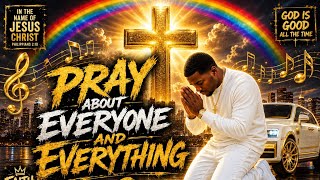Rap Song - #8 - “PRAY ABOUT EVERYONE AND EVERYTHING” - God-Inspired ai Christian Gangster Rap Song✝️