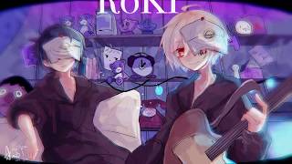 mafumafu and soraru- roki (two songs put together) left ear soraru version right ear mafu version