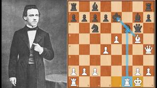 🧠 MORPHY VS LA LÓGICA 📉 ¿Cómo venció a Maurian con una pieza menos?