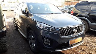 KIA Sorento Prime. Ремонт сидения оригинальной кожей. Seat repair with original leather.