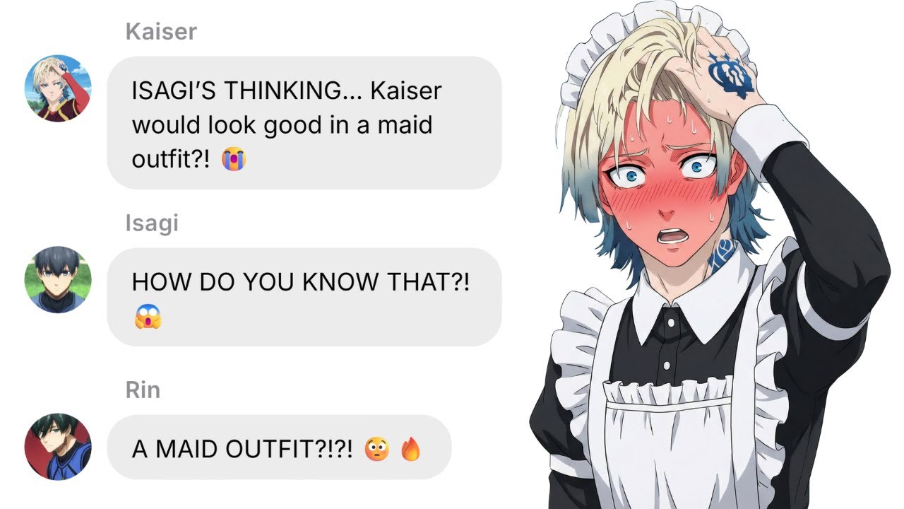 If Kaiser Could Hear Everyone’s Spicy Thoughts for 24 Hours!! | Blue Lock Text Story