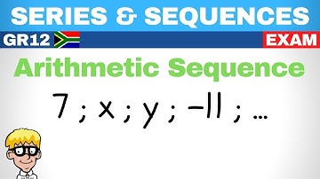 2b)Solve X Arithmetic Sequence Gr 12 | Try