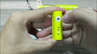 DOTECO TIK10, thumb-sized vaporizer #DOTECO #dotvaporizer #vape #510battery