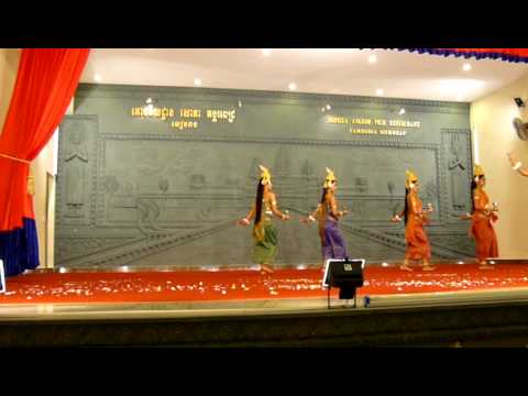 Traditional Cambodians dans, Angkor Wat, Siam Reap