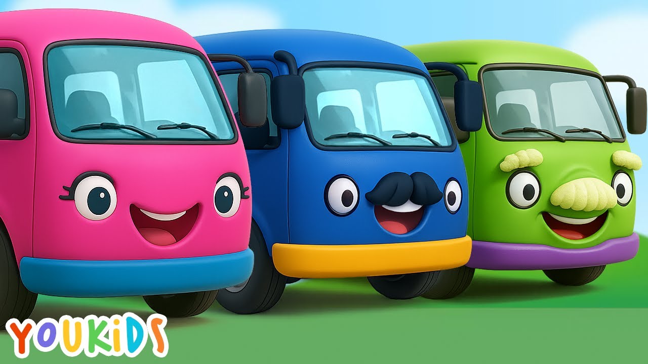 Baby Bus | Car Song | YouKids Nursery Rhymes & Kids Songs