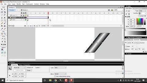 CARA DESAIN ANIMASI TEKS CAHAYA DI FLASH 8