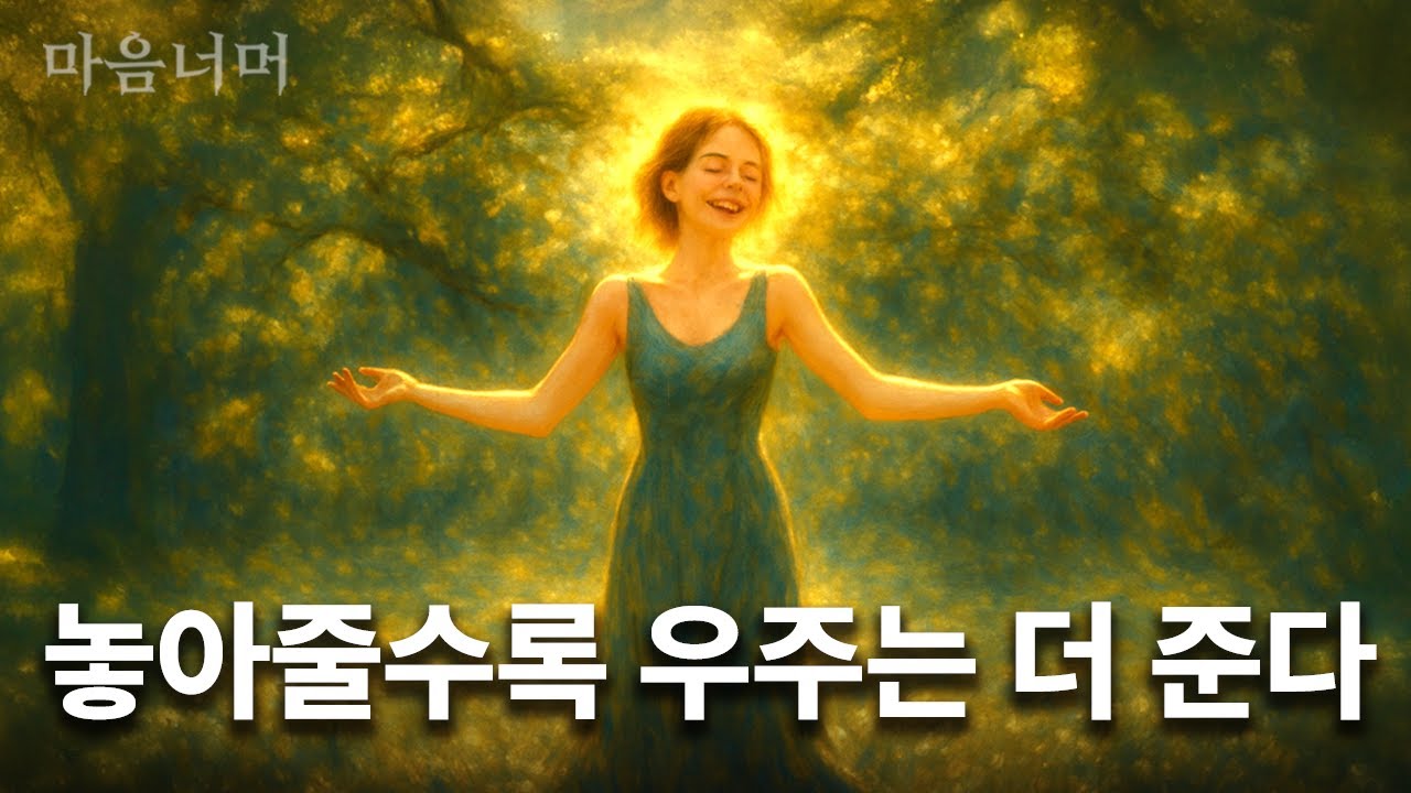 무엇이든 붙잡으려 할수록 멀어진다.