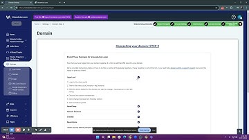 VoiceActor.com Express Page Builder - Connecting Domain Video