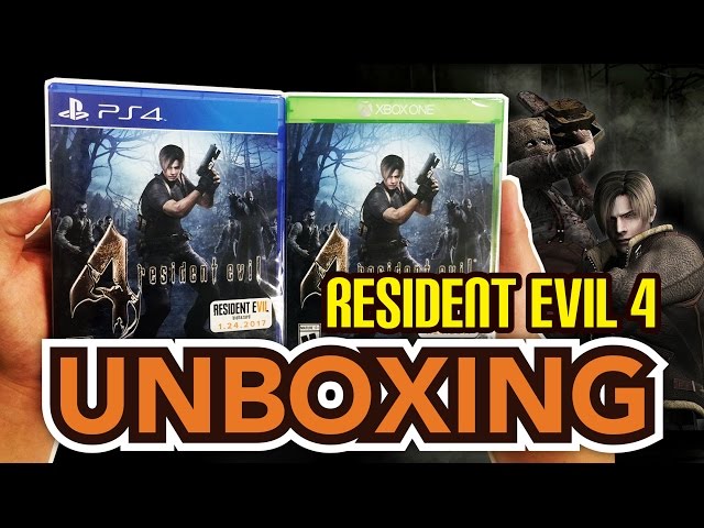 Resident Evil 4 - Xbox One - UNBOXING 