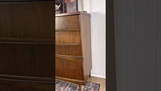 MCM Dresser Restoration Come refinish this Bassett with me