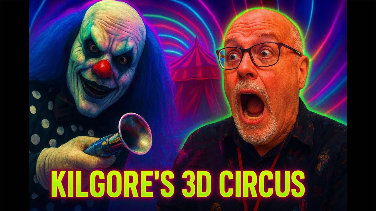 Killer Clowns At Scream-A-Geddon: Kilgore’s 3D Circus - NEW For 2025!