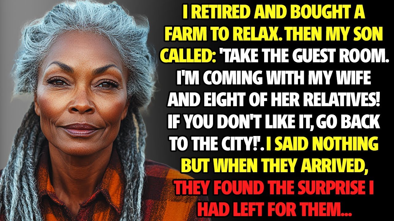 My son and his wife invaded my ranch - so I let the horses greet them first! | family drama story