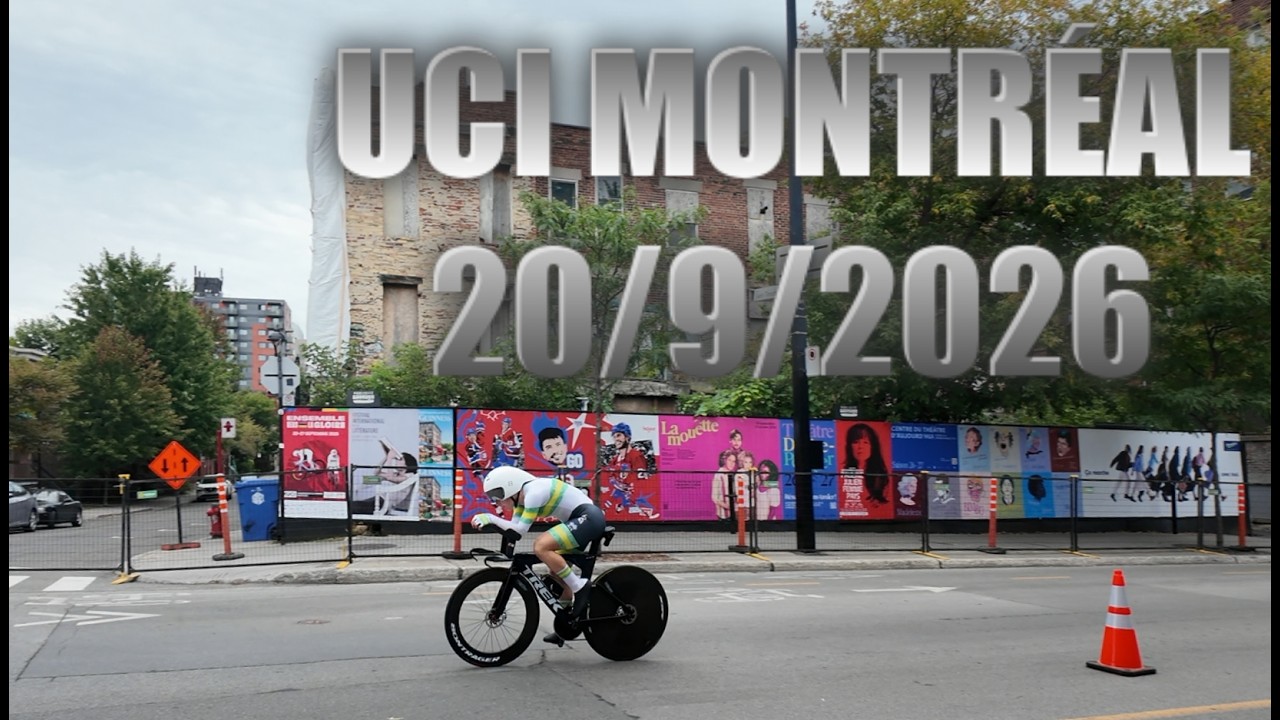 UCI : Contre la montre F/H Montréal 20/9/2026