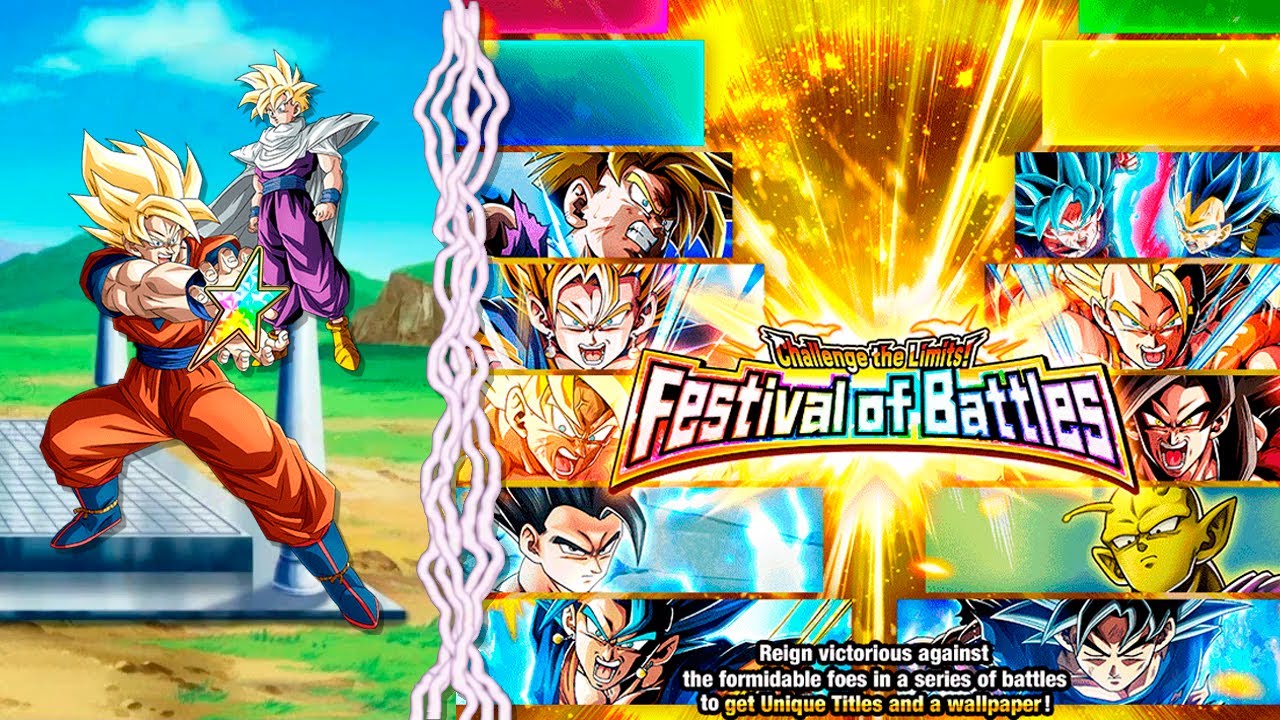 MENUDO BICHO NOS HAN DADO - Super Saiyan Goku/Super Saiyan Gohan (Youth) Showcase | Dokkan Battle