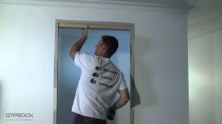 Installing Gyprock plasterboard - Filling in doorway and openings