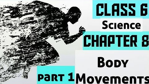 Introduction-"Body Movements"Chapter 8-[PART 1]NCERT Class 6th science Solution
