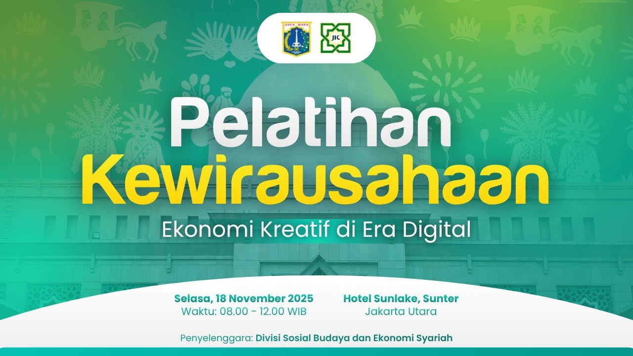 🔴LIVE PELATIHAN KEWIRAUSAHAAN | EKONOMI KREATIF DI ERA DIGITAL - YouTube