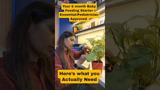 6 Month Baby Feeding Essentials – No Blender, No Packaged Food #6MonthBabyFood