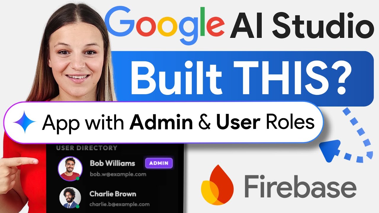 Google AI Studio Now Builds Roles & Permissions? 🤯 (Firebase | Firestore Setup)