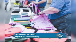 Storehouse of Community Resources seeking donors for Big Backpack Build