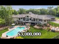 Full Tour $3,000,000 Mid-Century Modern Luxury Home | Hamel, MN