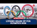 مدينة ليفينيو المغطاة بالثلوج تستعد لاستضافة دورة الألعاب الأولمبية الشتوية لعام 2026