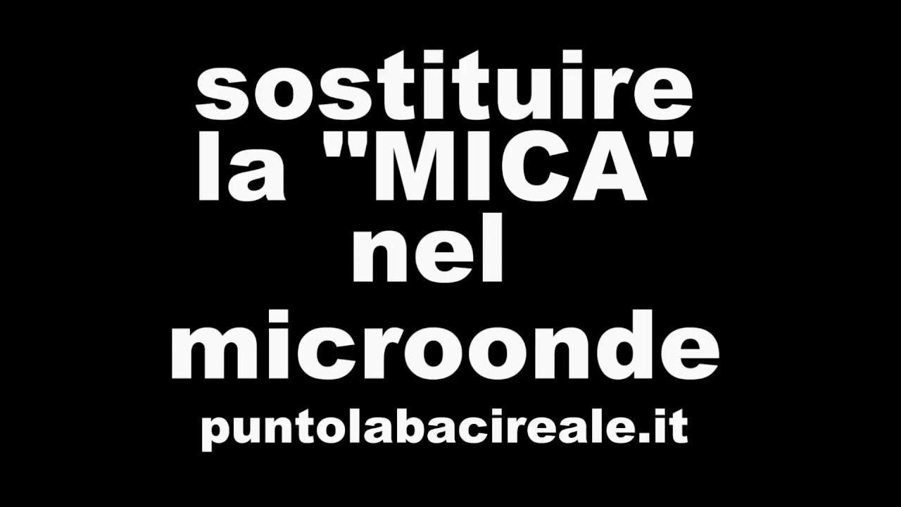 Se il forno fa scintille, come Sostituire \