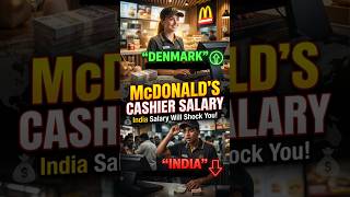 Countries That Pay McDonald's Workers MORE Than the USA 😳 #mcdonalds #usa #salary #money #finance