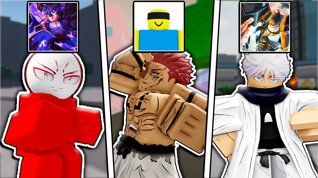 JOGANDO COM PERSONAGENS DE ADMIN EM TODOS OS BATTLEGROUNDS DO ROBLOX!!