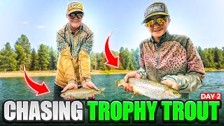 Scenic Flathead River Fishing for Rainbow Trout. Adventure Continues