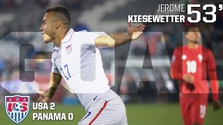 U-23 MNT vs. Panama: Jerome Kiesewetter Goal - Oct. 6, 2015
