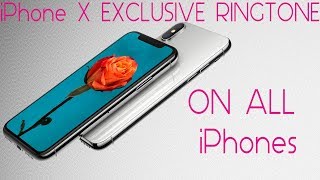 HOW TO GET IPHONE X EXCLUSIVE RINGTONE ON ALL DEVICES screenshot 4
