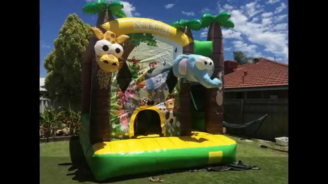 Safari Bouncy Castle Video